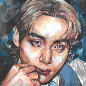 Taehyung | BTS - Kpop Print - Artwork