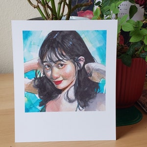 Deux fois Momo Kpop Polaroid Photocard Print Art Personalised Gift