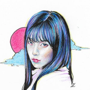 Irene / Terciopelo rojo - Kpop Print - Obras de arte