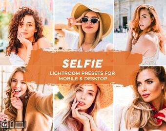 Selfie Lightroom Presets Mobile & desktop,