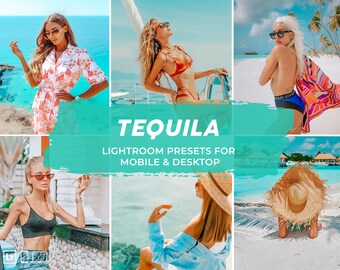 Tequila Mobile lightroom Presets ,Tequila Presets, Summer Travel Presets, Beach Presets,  Blogger Presets,Instagram Presets, Trendy Presets