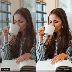 25 Corporate Lightroom Presets and mobile presets ,Corporate Headshot Lightroom Preset,clean presets professional business,business presets image 6