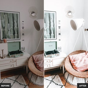 Indoor Bright Mobile Lightroom Presets ,Instagram presets, Travel presets ,natural Preset, Lightroom Mobile Preset, bright filter image 4