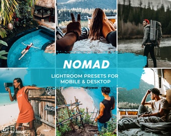 Nomad presets Lightroom Presets for Bloggers, Travel Lightroom Presets, Filter for Blogger, Beach Lifestyle Preset,Desktop Preset, blogger