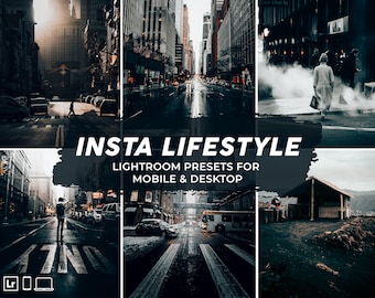 10 Insta Lifestyle Lightroom Presets and Mobile Lightroom Presets,Cinematic Street Lightroom Presets. mens Lifestyle Preset Filter