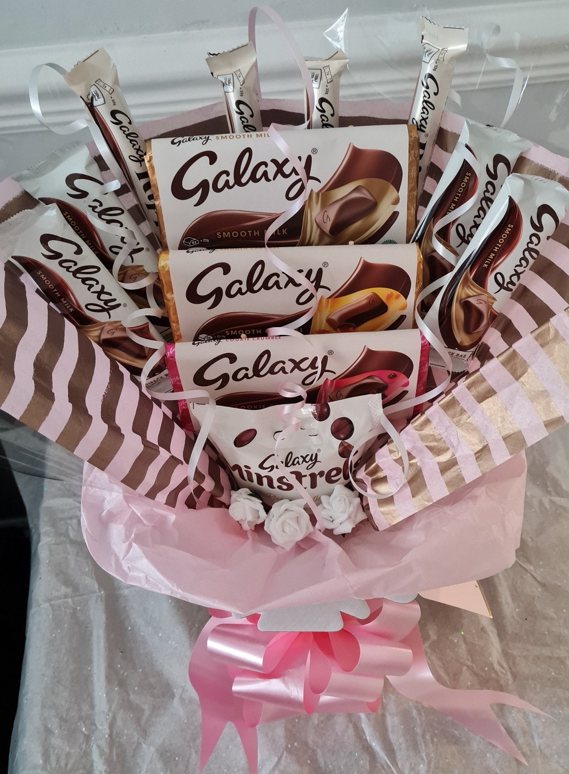 Galaxy chocolate bouquet custom gifts Etsy