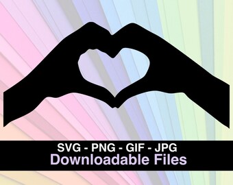 Free Free Heart Handprint Svg 352 SVG PNG EPS DXF File