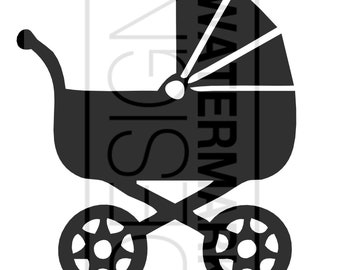 Download Baby Pram Svg Etsy