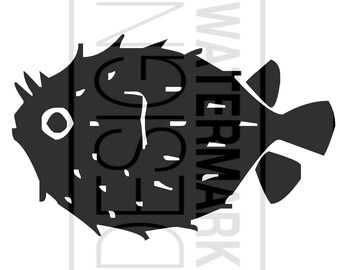 Download Puffer Fish Svg Etsy
