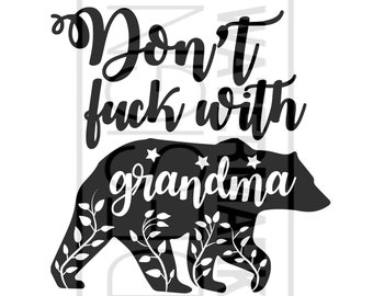 Download Cricut Grandma Bear Etsy