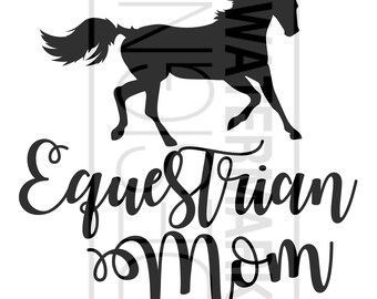 Download Equestrian Mom Svg Etsy