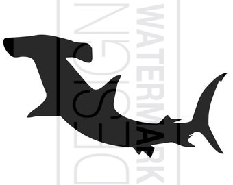 Download Hammerhead Shark Svg Etsy