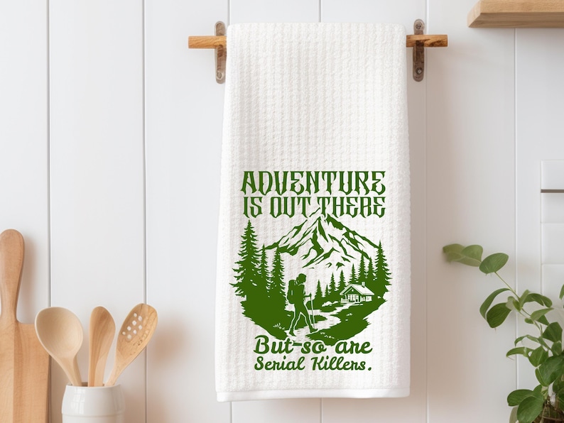 SaltySirenDesign Kitchen Towel