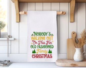 Christmas Vacation Movie Quote Tea Towel: 80s Nostalgia Gift