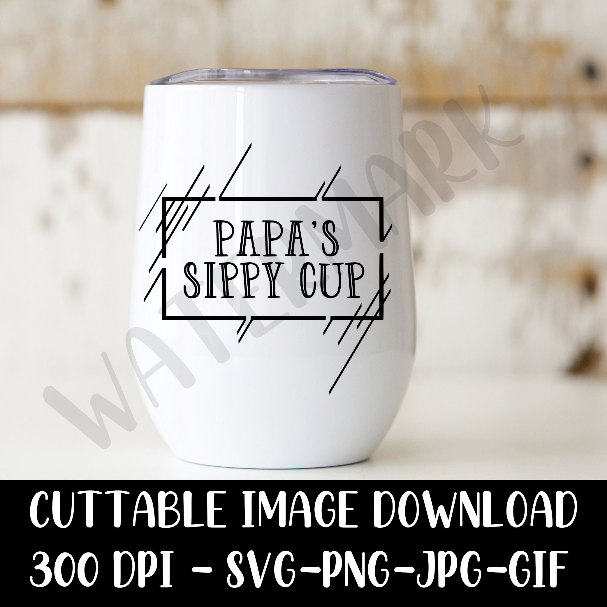 Giftcraft - Sentiment Wine Cup with Sip Lid Grandma's Sippy Cup