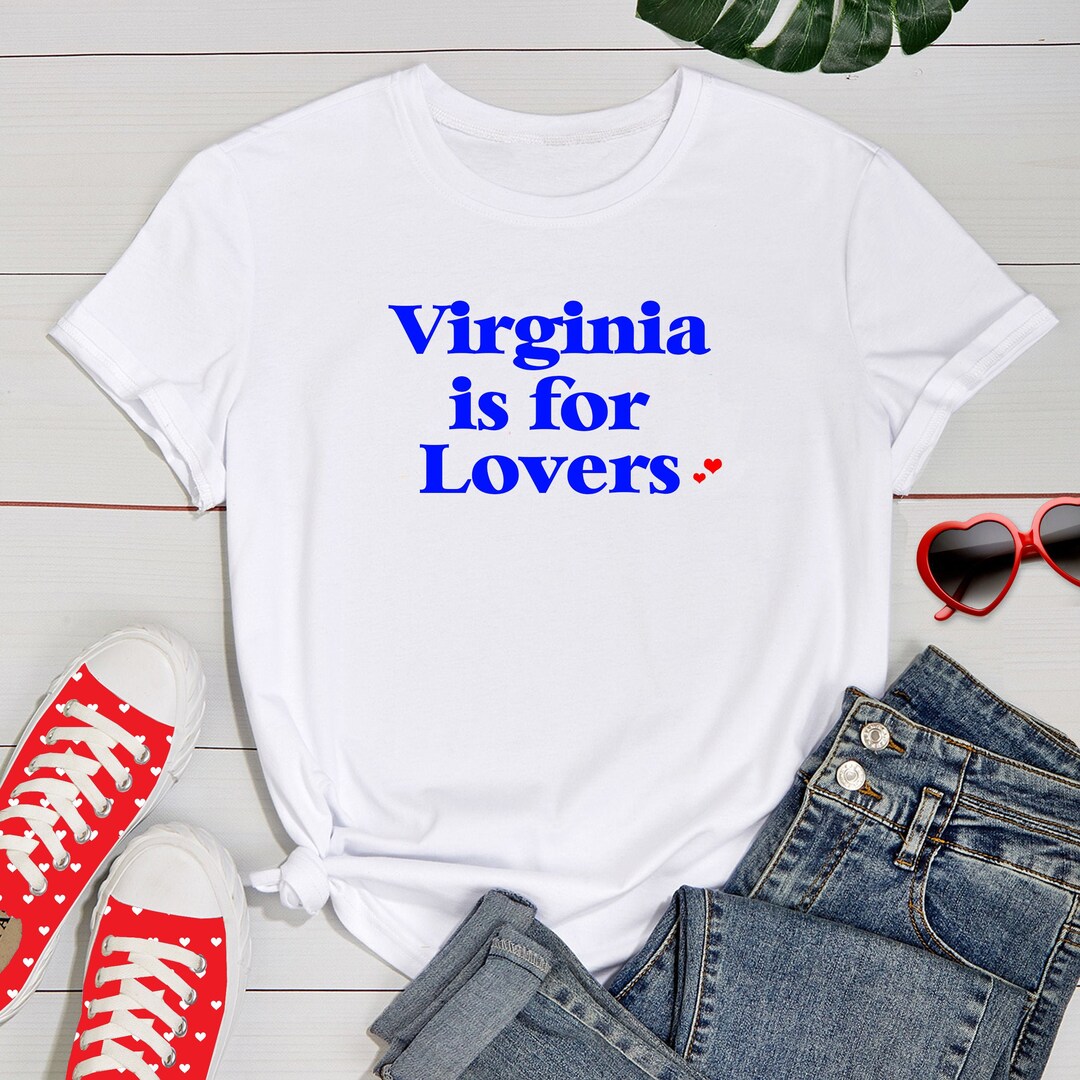 Virginia Tshirt, Virginia is for Lovers, I Love Virginia Becah, Country