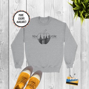 New York City Sweatshirt, NYC Sweatshirt, New York City Shirt, New York Sweatshirt, New York Crewneck, NYC Shirts, New York City Skyline