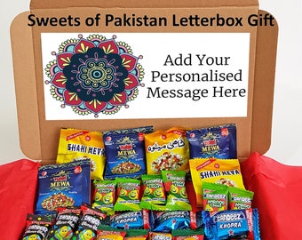 Sweets from Pakistan | Letterbox Gift | Pakistani Sweets | Shahi Meva | Tulsi Meva | Choran Chatni | Khopra Candy | Halal Sweets | Candies