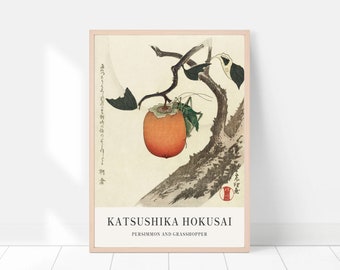 Hokusai Druck, Hokusai Poster, Katsushika Hokusai, Vintage japanischer Holzschnitt, japanische Wandkunst, Hokusai Druck, berühmter Künstler