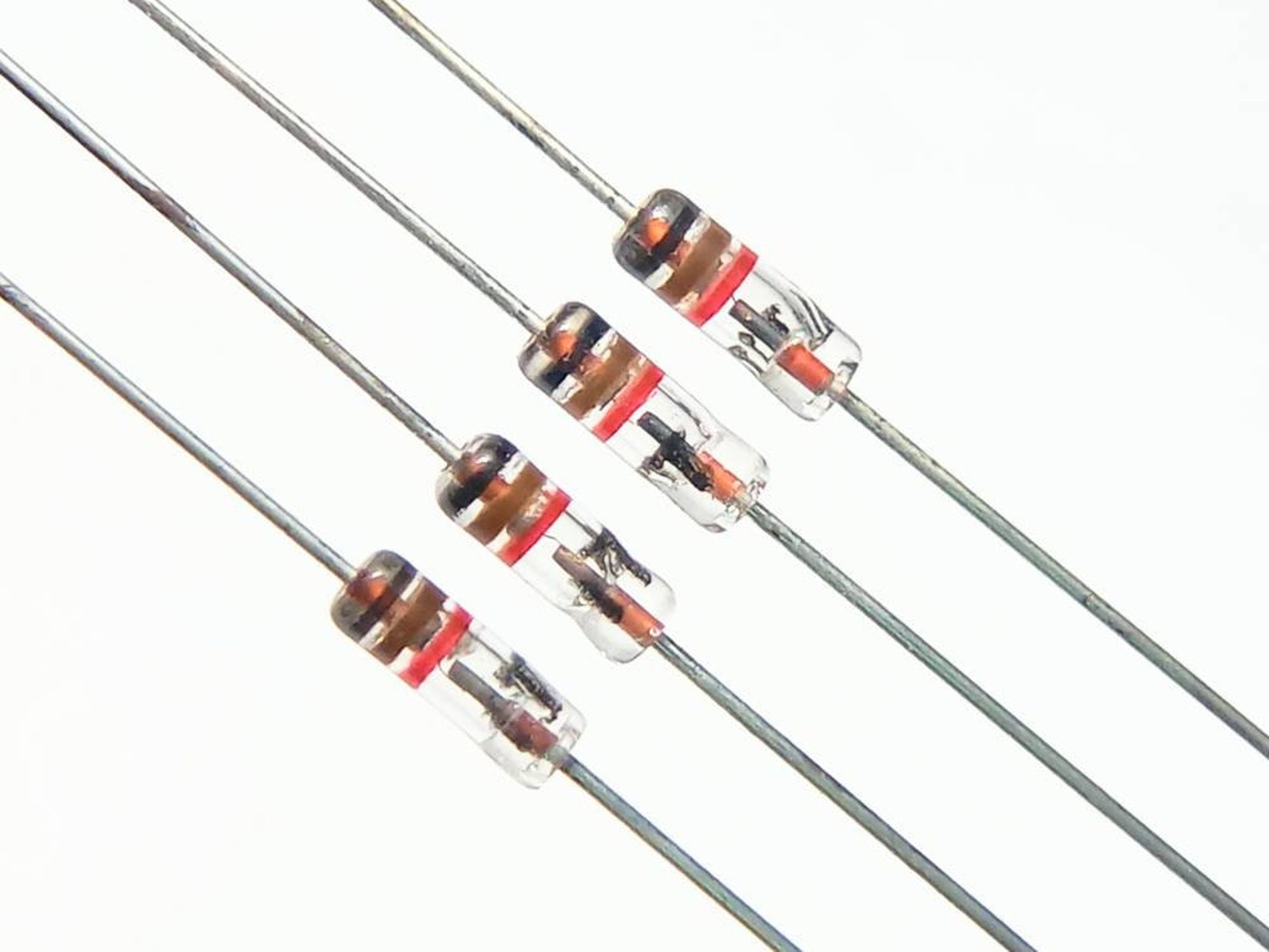 1N34A Germanium Crystal Diode ITT 4 Piece Semiconductor Set Etsy