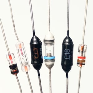 Germanium Diode Semiconductor Lot - 1N34 - 1N60 - D18 - D311 - D9A