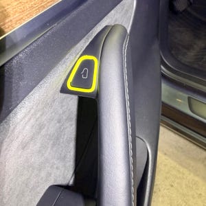 Door Switch Button Trim Ring for Tesla Model 3/Y, Interior Accessories (2017-2023 M3/2020-2023 MY)