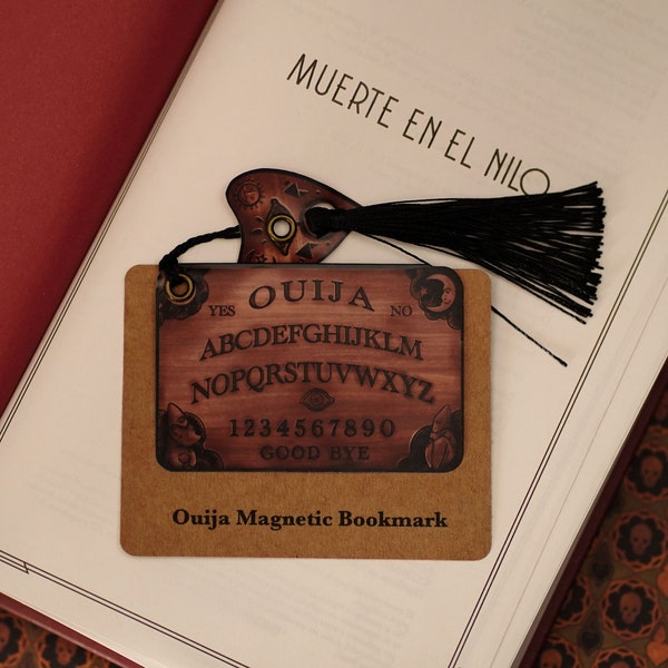 Ouija magnetic bookmark
