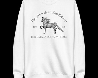 saddlebred fleece pullover