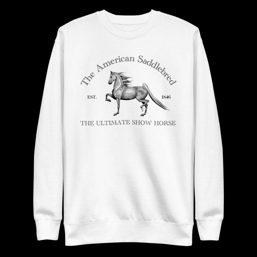 saddlebred fleece zip up