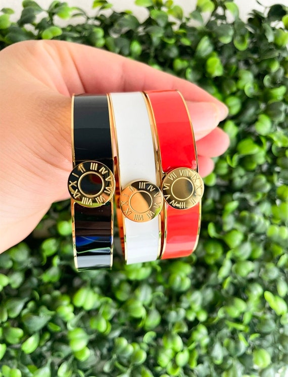 Bracelet jonc chiffres romains France