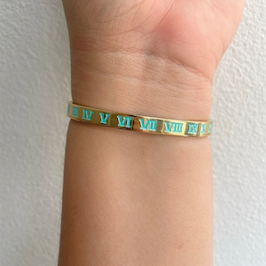 Roman Numeral Bangle