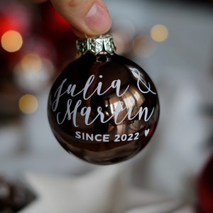 Adesivo con testo personalizzato per coppia con nome personalizzato - Adesivo con scritta in vinile personalizzato, regalo di anniversario di matrimonio