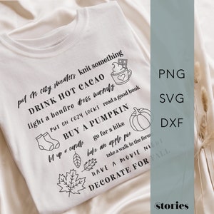 Plotter file SVG - Autumn motif decoration lettering saying, graphic file for plotter, vector graphic, digital product, PNG DXF template