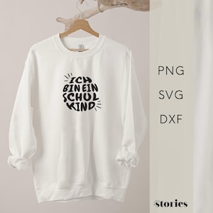 Archivo SVG para trazador: frase con texto "Soy un escolar", inicio de clases, matriculación, primer grado, plantilla para trazador, dxf y png
