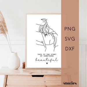 File plotter SVG - detti di matrimonio di fidanzamento degli innamorati, file grafico per plotter, grafica vettoriale, prodotto digitale, PNG DXF