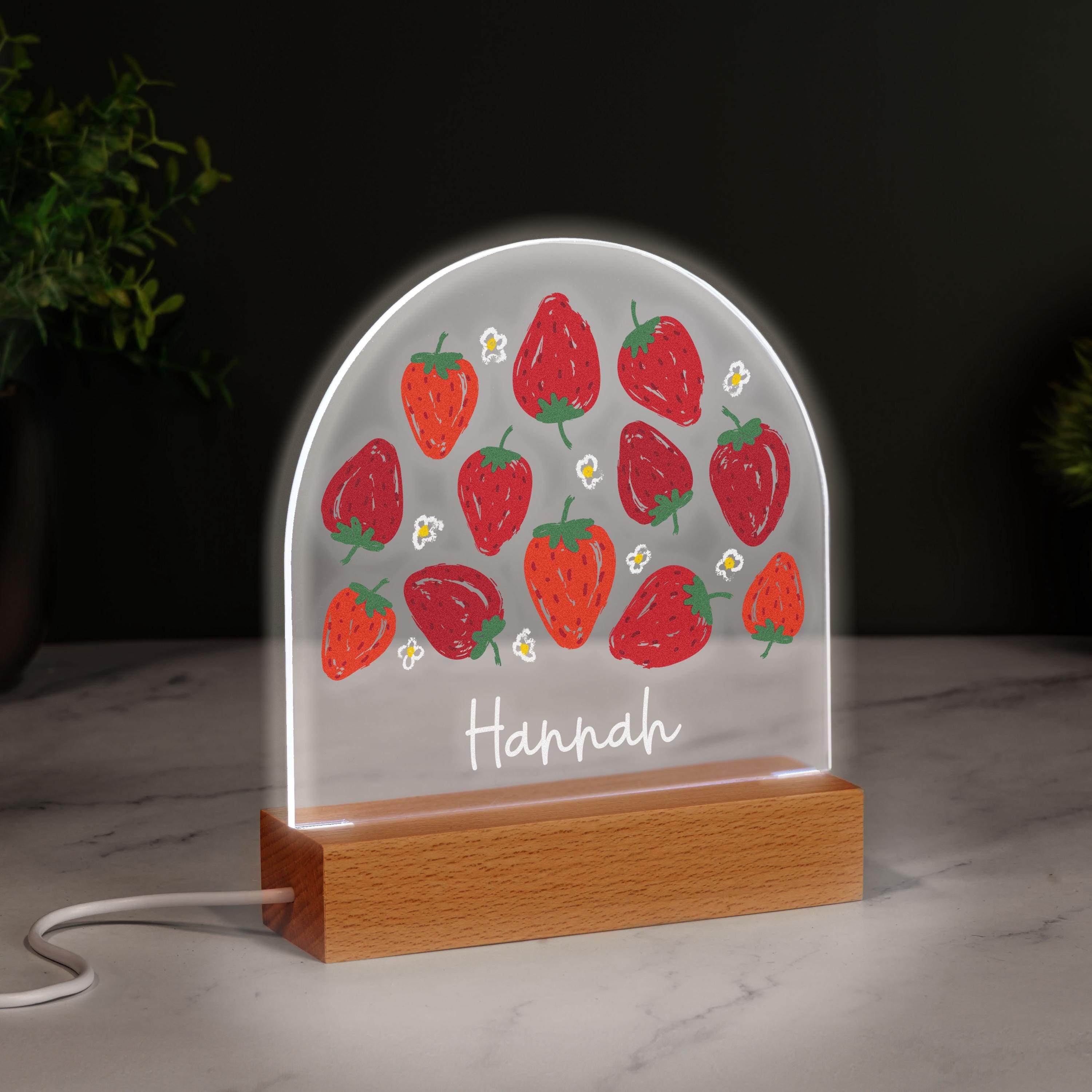 Strawberry lamp - Etsy 日本