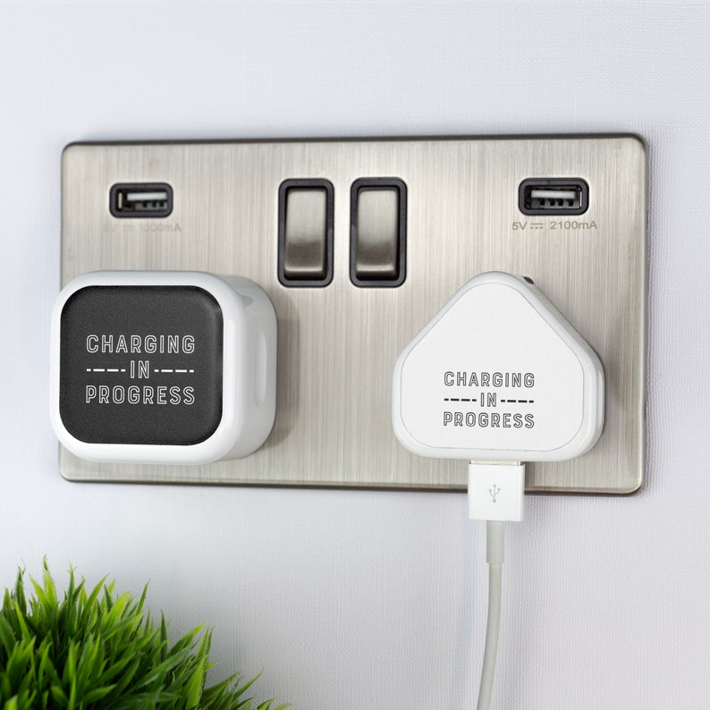 Vinyl Plug Sticker Custom Charging Point - Etsy