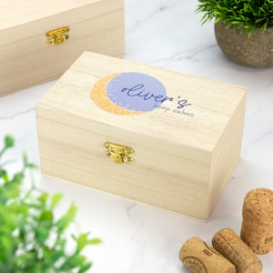Personalised Children&#39;s Memory Box Keepsakes Trinket Mementos