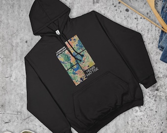 Landscape At Collioure Hoodie Fauvist Mosaic Fine Art Painting Hoody | Various Sizes & Colours | Unisex Fit | Made in the UK