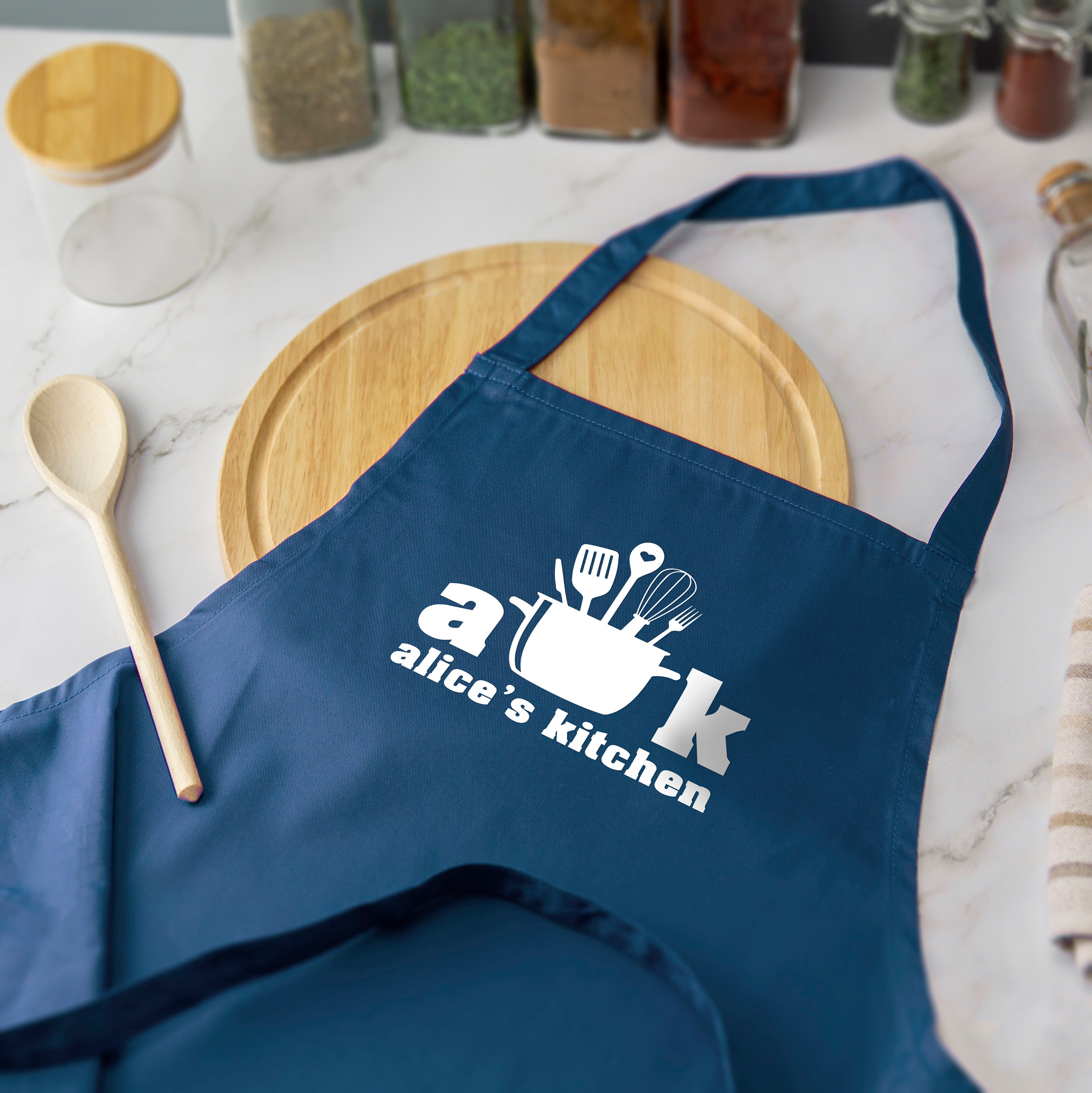 Personalised Kitchen Pot Apron Funny Cooking Baking Home Chef
