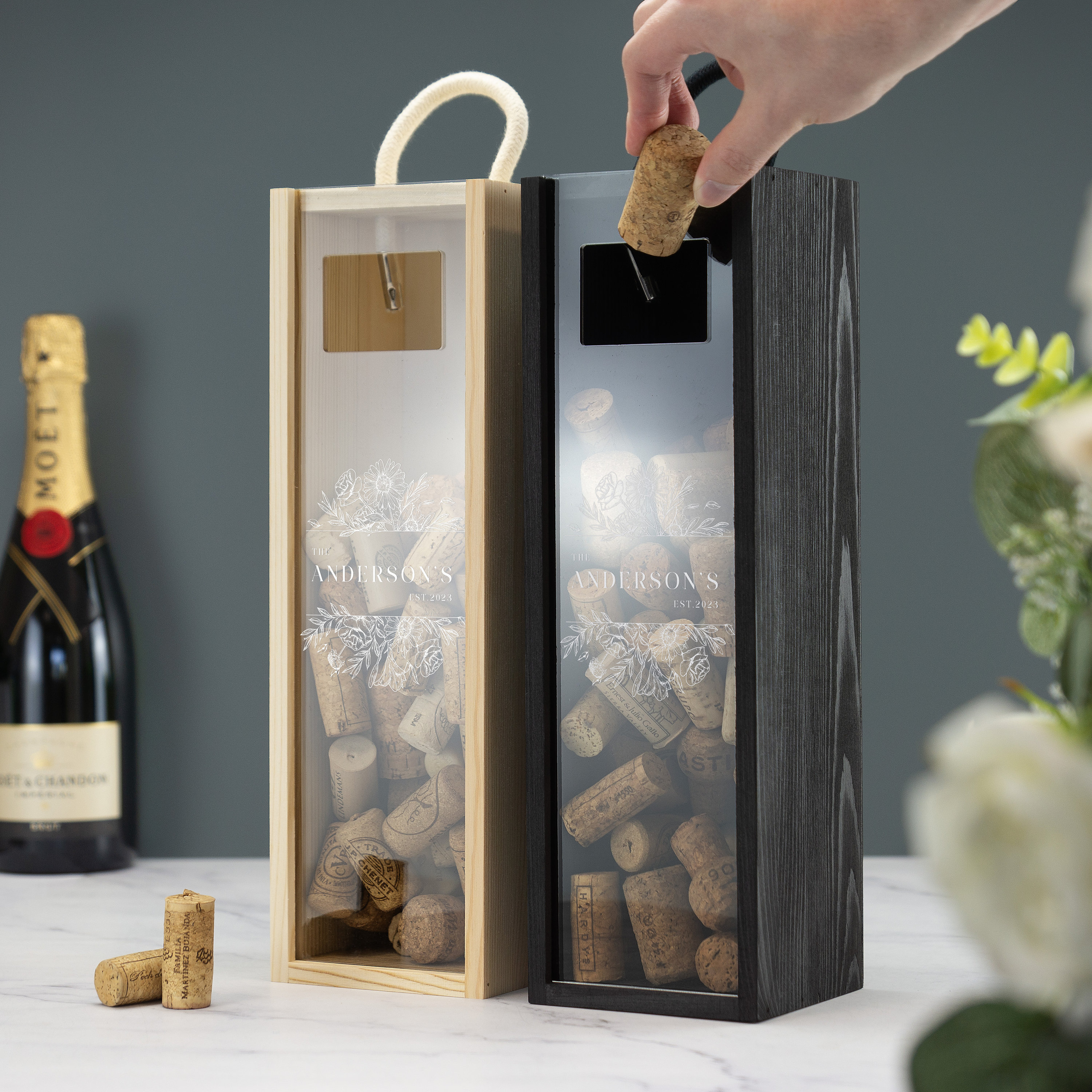 ワインコルクホルダー セーバーボックス フレーム ワインコルク