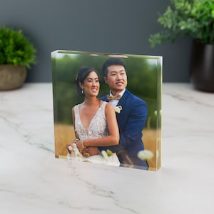 Personalised Photo Print Acrylic Block Plaque Your Image Printed image 4