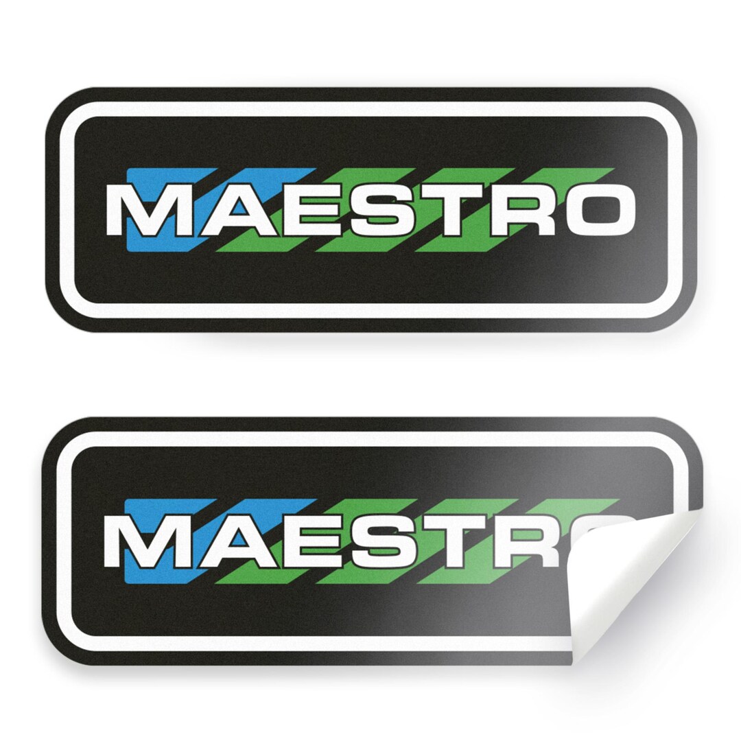 Austin Maestro Badge Sticker Classic Car Vinyl Decal Austin Rover MG ...