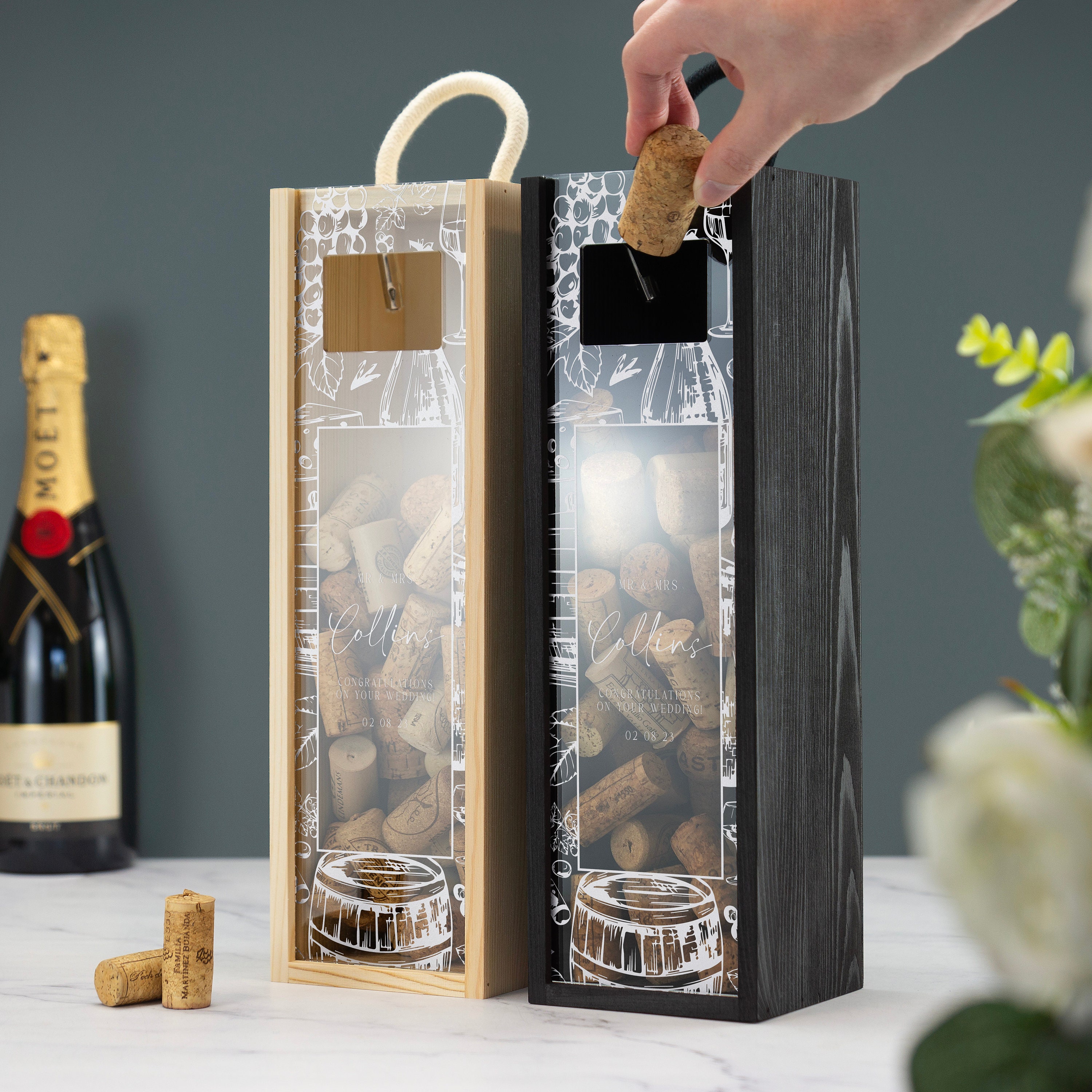 ワインコルクホルダー セーバーボックス フレーム ワインコルク
