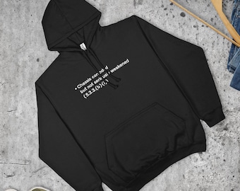 Chassis Corroded Hoodie Funny MOT Advisory Car Mechanic Joke Gift | Various Sizes & Colours | Unisex Fit | Made in the UK