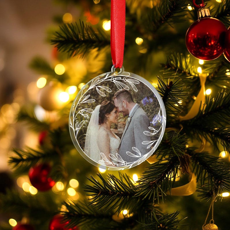 Personalised Christmas Bauble Photo - Etsy