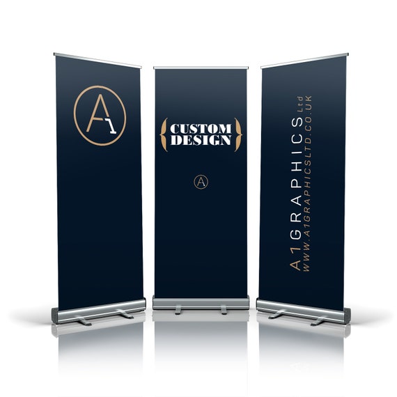 Roller Banner Display Stand Custom Printed up Sign for - Etsy Norway