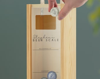 Beer Bottle Cap Saver Box Frame Memory Beer Scale Box Bottle Cap Collector Gift For Beer Lovers