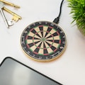 Dart Board Wireless Phone Charger Wooden Printed Cell Phone Gift