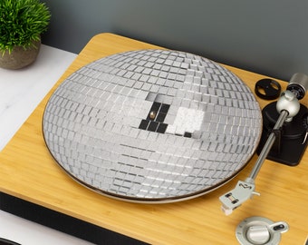 Discokugel Plattenspieler Slip Mat Turn Table DJ Slip Mat